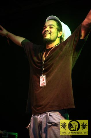 I Fire (D) with Kanga Roots Sound 13. Reggae Jam Festival, Bersenbrueck 10. August 2007 (18).JPG